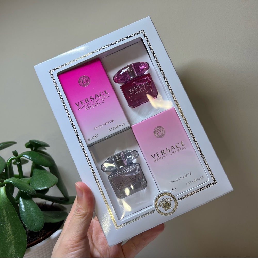 Versace Bright crystal perfume set